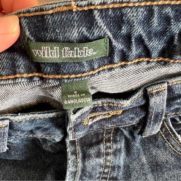NWT Wild Fable Easy Rigid Low-Rise Bootcut Medium Wash Size 4 - Picture 8 of 12